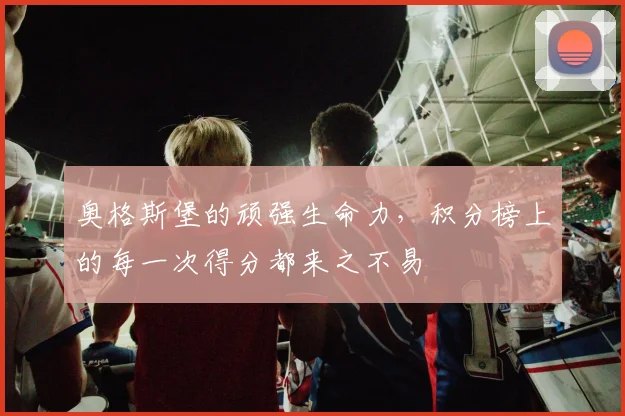 奥格斯堡的顽强生命力,积分榜上的每一次得分都来之不易
