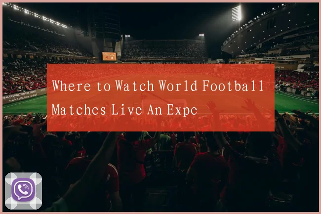Where to Watch World Football Matches Live An Expe